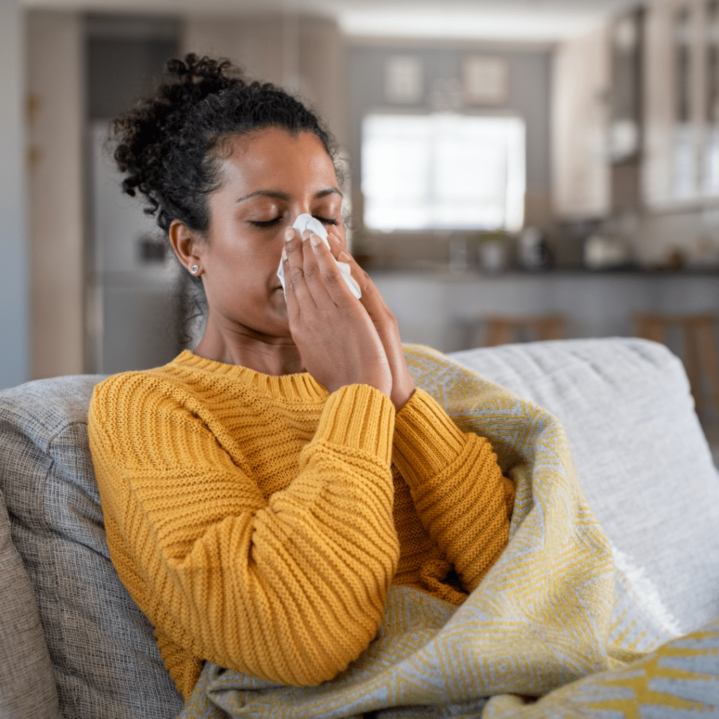 seasonal allergies vs. cold