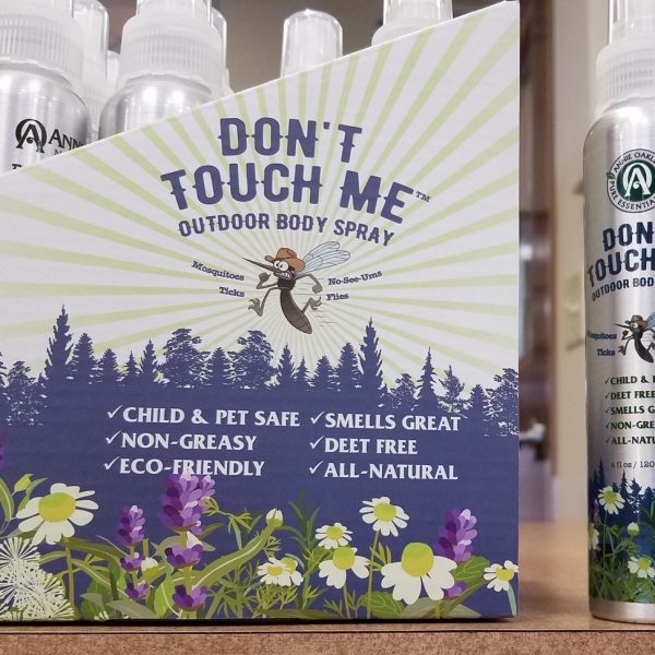 Don't touch me all-natural deet free outdoor body spray